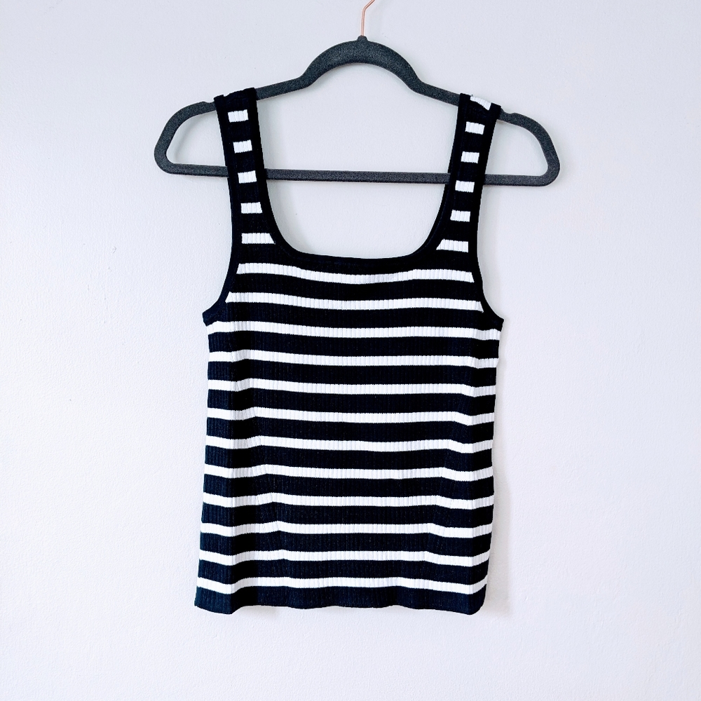 LOFT Ribbed Sweater Tank - Picture 3 of 8